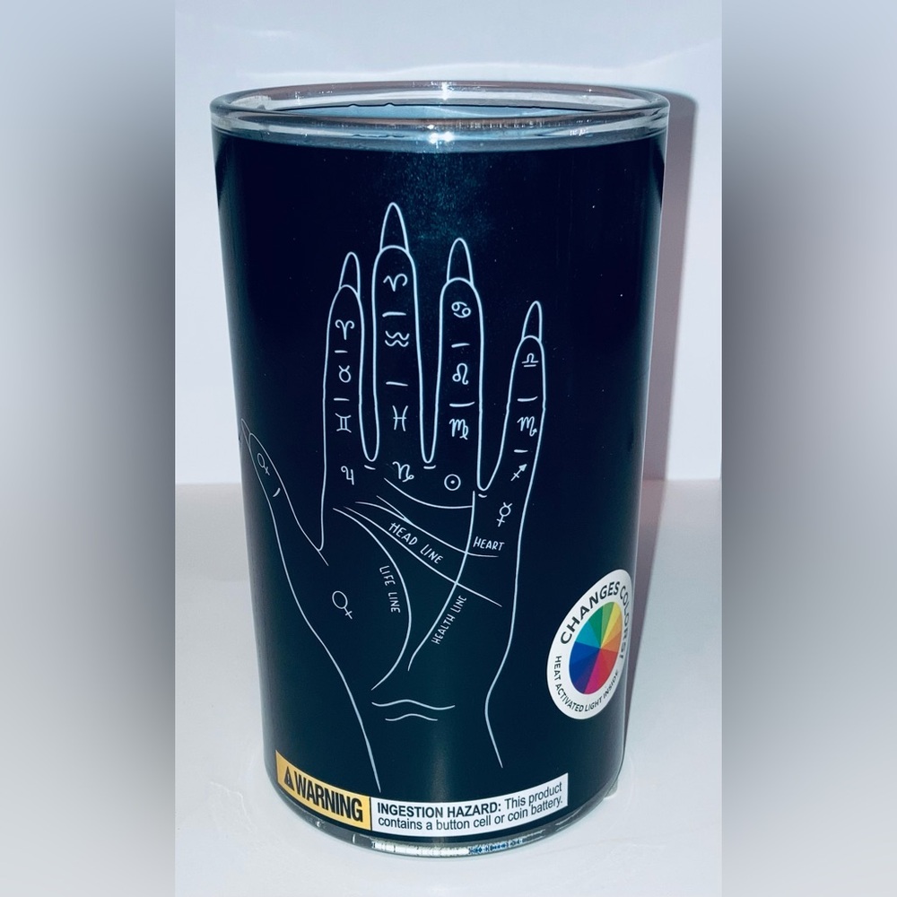 Palm Reader Color Changing Candle - NEW!